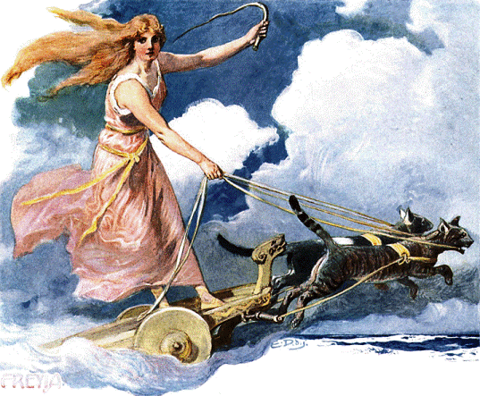 Фрейя - богиня Севера