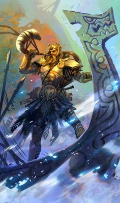 Modern Norse Gods from #godofwarragnarok #heimdall #thor #heimdallcosp